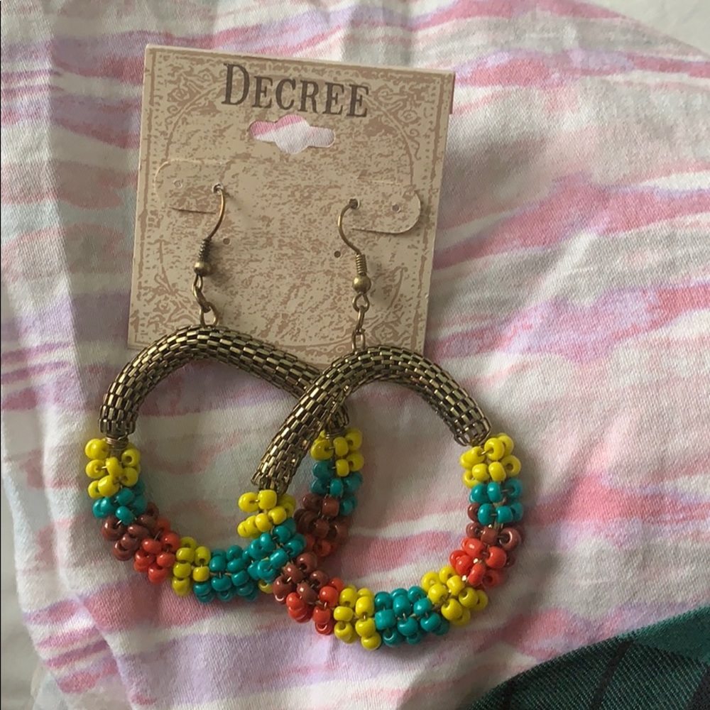 Never worn earrings